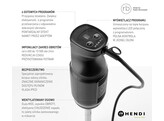 Staafmixer HENDI BLEND  HENDI  designed by Robert Bronwasser  230V/250W   71x H 450mm