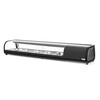 Vitrine a sushis  Arktic  Capacite   5 x GN 1/2  H 40 mm  bacs inclus .  Noir  230V/190W  1800x420x H 265mm