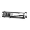 Vitrine a sushis  Arktic  Bacs inclus   4 x GN 1/3  H  40 mm.  GN 1/3  Noir  230V/190W  1177x426x H 296mm