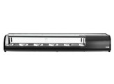 Vitrine a sushis  Arktic  Bacs inclus   4 x GN 1/3  H  40 mm.  GN 1/3  Noir  230V/190W  1177x426x H 296mm
