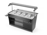 Buffet a salades  Arktic  GN 1/1  230V/170W  1490x765x H 1370mm