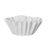 Papieren koffiefilters voor koffiezetapparaten  HENDI  voor o.a. Hendi  Bravilor  Animo  1000 st.   245x H 62mm