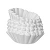 Papieren koffiefilters voor koffiezetapparaten  HENDI  voor o.a. Hendi  Bravilor  Animo  1000 st.   245x H 62mm
