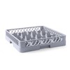 Vaatwaskorf voor glaswerk  HENDI  16 vakken  500x500x H 104mm