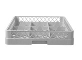 Vaatwaskorf voor glaswerk  HENDI  9 vakken  500x500x H 104mm