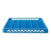 Rehausseur pour casier de lavage  HENDI  36 compartiments 73x73 mm  500x500x H 45mm