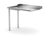 Table de dechargement pour lave-vaisselle  HENDI  cote droite  1000x700x H 850mm