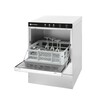 Lave-verre 40x40  commande electromecanique  HENDI  Budget Line  avec pompe de vidange  230V/2800W  470x510x H 710mm