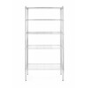 Rayonnage avec 5 etageres  HENDI  Chrome  910x455x H 1830mm