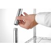 Rayonnage avec 5 etageres  HENDI  Chrome  910x455x H 1830mm