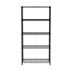 Rayonnage avec 5 etageres  HENDI  Chrome  910x455x H 1830mm