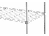 Rayonnage avec 5 etageres  HENDI  Chrome  910x455x H 1830mm