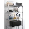 Opbergrek met 5 schappen  HENDI  Zwart  910x455x H 1830mm