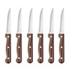Steakmes - 6 stuks  HENDI  Profi Line  Zwart  6 st.   L 210mm