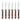 Steakmes - 6 stuks  HENDI  Profi Line  Bruin  6 st.   L 210mm