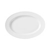 Plat ovale  HENDI  Blanc  290x200mm