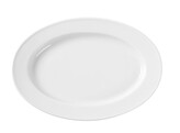 Plat ovale  HENDI  Blanc  290x200mm