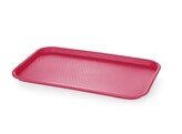 Plateau fastfood en polypropylene GN 1/1  AmerBox  GN 1/1  Rouge  530x325x H 20mm