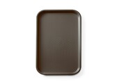 Plateau fastfood en polypropylene GN 1/1  AmerBox  GN 1/1  Brun  530x325x H 20mm