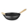 Wok avec manche en bois  HENDI   324x565mm