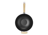 Wok avec manche en bois  HENDI   324x565mm