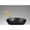 Wok avec manche en bois  HENDI   324x565mm