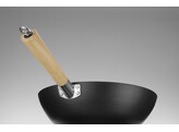 Wok avec manche en bois  HENDI   324x565mm