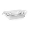 Plat a tapas rectangulaire  HENDI  0 82L  328x189x H 58mm