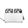 Thermosysteem 4  HENDI  16L  230V/800W  506x509x H 298mm