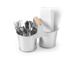 Seau double avec poignee  HENDI  250x125x H 105mm