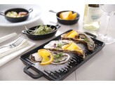 Little Chef mini plaque a griller  HENDI  Noir  320x162x H 20mm