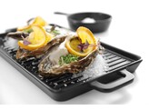 Little Chef mini plaque a griller  HENDI  Noir  320x162x H 20mm