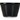 Ramequins - 12 pieces  HENDI  0 045L  Noir  12 u.   60x H 35mm