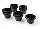 Ramequins - 12 pieces  HENDI  0 045L  Noir  12 u.   60x H 35mm