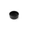 Beurrier   Sauciere - 3 pieces  HENDI  Noir  3 u.   80x H 30mm