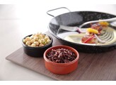 Beurrier   Sauciere - 3 pieces  HENDI  Noir  3 u.   80x H 30mm
