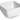 Saladier carre  HENDI  Blanc  130x130x H 65mm