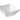 Saladier carre  HENDI  Blanc  270x270x H 105mm
