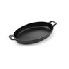 Mini ovale pan Little Chef  Fine Dine  Zwart  263x140x H 37mm