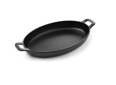 Mini ovale pan Little Chef  Fine Dine  Zwart  263x140x H 37mm