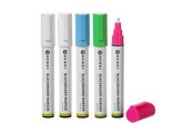 Feutres a craie 6 mm  HENDI  5 feutres blancs