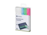 Feutres a craie 6 mm  HENDI  1 rose  1 vert  1 bleu et 2 feutres blancs
