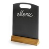 Ardoise de table - 2 pieces  HENDI  2 u.  210x50x H 320mm