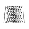 Rasp 4-zijdig met container  HENDI  158x130x H 310mm