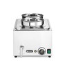 Set   Bain-marie Ranger   2 bacs de 4L avec couvercle  HENDI  GN  H 150mm  8L  230V/1000W  604x332x H 315mm