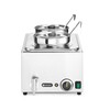 Set   Bain-marie Ranger   2 bacs de 4L avec couvercle  HENDI  GN  H 150mm  8L  230V/1000W  604x332x H 315mm