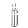 Shaker Cobbler - 3 pieces  BarUp  0 5L   79x H 199mm
