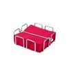 Servettenhouder  HENDI  190x190x H 65mm