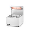 Frietwarmhouder  HENDI  GN 1/2  230V/400W  357x267x H 376mm