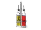 Menagere pour huile et vinaigre  HENDI  2x0 237L  0 47L  115x60x H 325mm